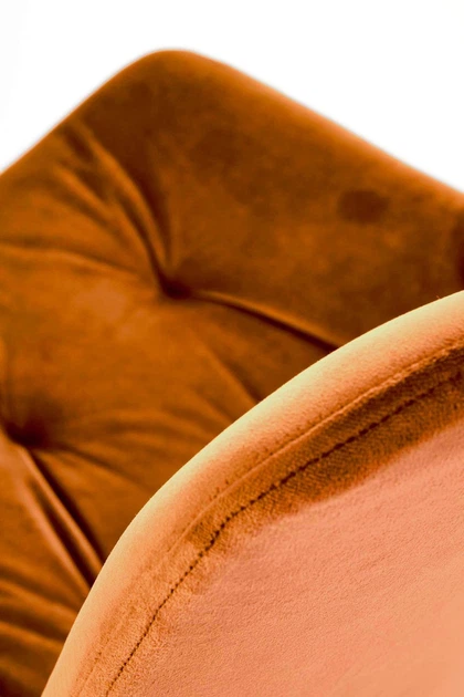 Krzesło do kuchni i salonu Halmar K519 obrotowe Cynamonowe (5905248131941) - obraz 2