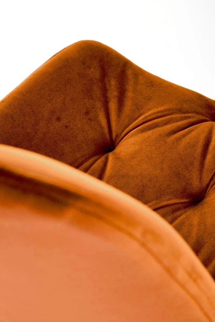 Krzesło do kuchni i salonu Halmar K519 obrotowe Cynamonowe (5905248131941) - obraz 8