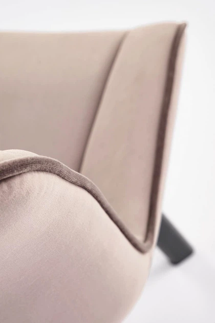 Стілець для кухні та вітальні Halmar K520 обертальний Бежевий (5905248131972) - зображення 6