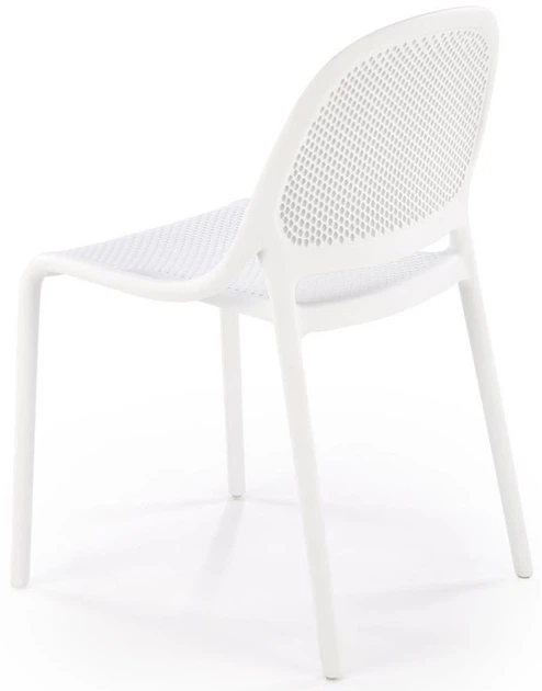 Krzesło do kuchni Halmar K532 plastikowe Białe (5905248132191) - obraz 5