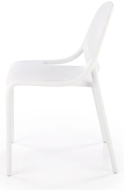 Krzesło do kuchni Halmar K532 plastikowe Białe (5905248132191) - obraz 6