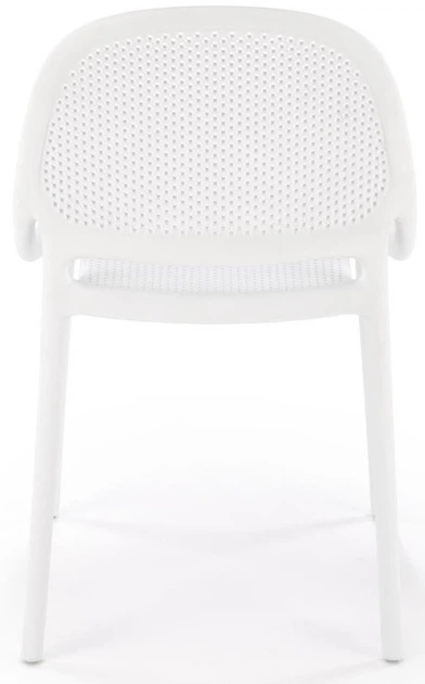 Krzesło do kuchni Halmar K532 plastikowe Białe (5905248132191) - obraz 9