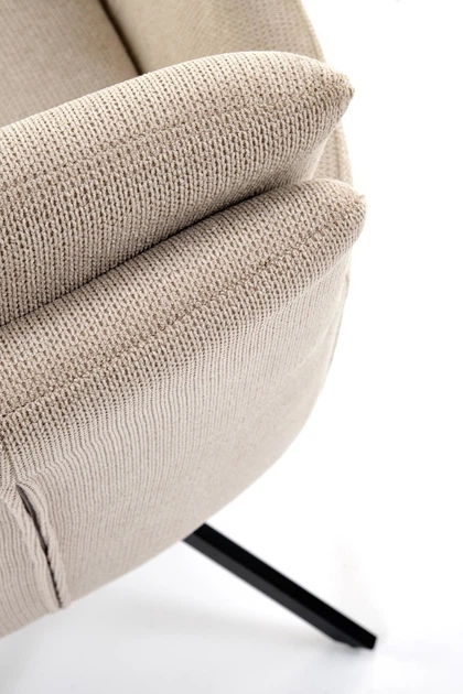 Krzesło do kuchni i salonu Halmar K536 obrotowe Beżowe (5905248132313) - obraz 2