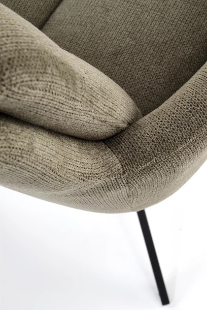 Krzesło do kuchni i salonu Halmar K536 obrotowe Oliwkowe (5905248132320) - obraz 3