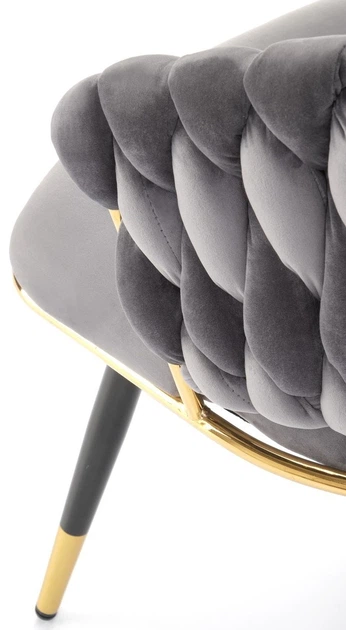 Стілець для кухні та вітальні Halmar K551 Попелястий (5905248132764) - зображення 2