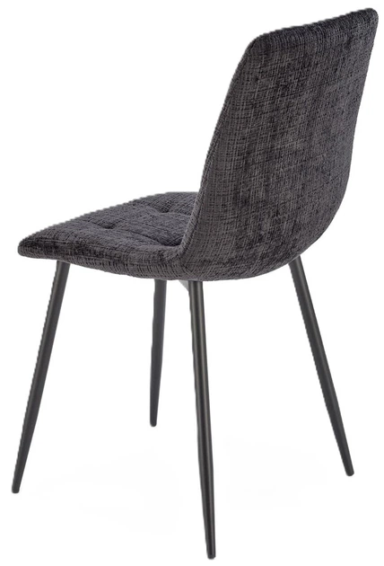 Стілець для кухні та вітальні Halmar K547 Чорний (5905248132634) - зображення 4