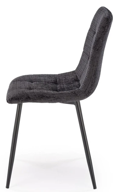 Стілець для кухні та вітальні Halmar K547 Чорний (5905248132634) - зображення 6