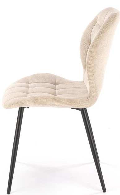 Стілець для кухні та вітальні Halmar K548 Бежевий (5905248132658) - зображення 6