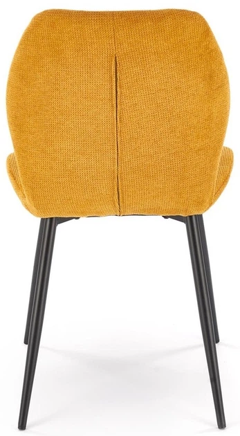 Стілець для кухні та вітальні Halmar K548 Гірчичний (5905248132665) - зображення 8
