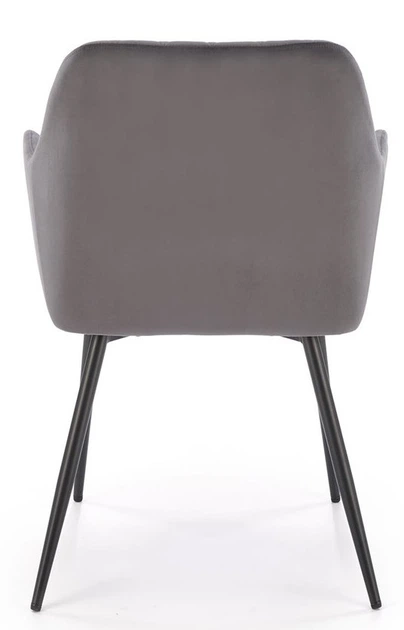 Стілець для кухні та вітальні Halmar K558 Попелястий (5905248132894) - зображення 7