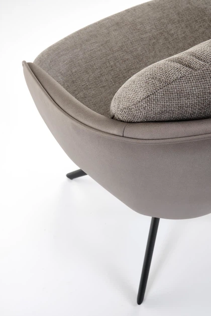 Krzesło do kuchni i salonu Halmar K554 obrotowe Popielate (5905248132825) - obraz 12