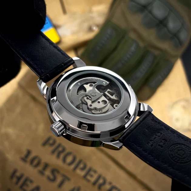 Годинник наручний Awarder 022-3D Не Забуду Дім Silver-Black - изображение 4