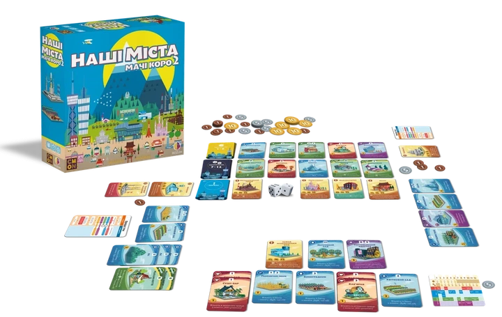 Настільна гра Наші міста: Мачі Коро 2 (Machi Koro 2) - изображение 2