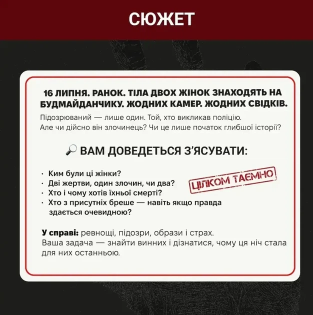 Настільна гра Нерозкриті справи #3 - изображение 6