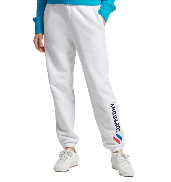 Жіночі штани Superdry Code Applique білі L W7010719A 01C (40) - Фото 1 Жіночі штани Superdry Code Applique білі L W7010719A 01C (40) - изображение 1