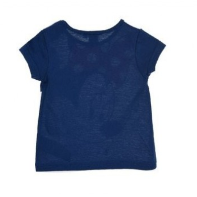 Футболка для дівчаток Disney Minnie Mouse бавовняна біла та темно-синя 68 ET0118.NAVY 6M - Фото 2 Футболка для дівчаток Disney Minnie Mouse бавовняна біла та темно-синя 68 ET0118.NAVY 6M - зображення 2