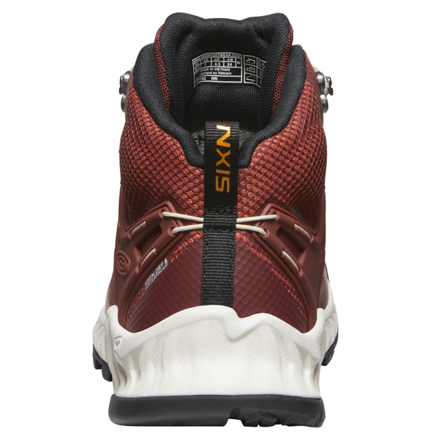 Жіночі трекінгові черевики Keen Nxis Evo Wp Mid високі водонепроникні червоні 37 1027793 (37) - изображение 8