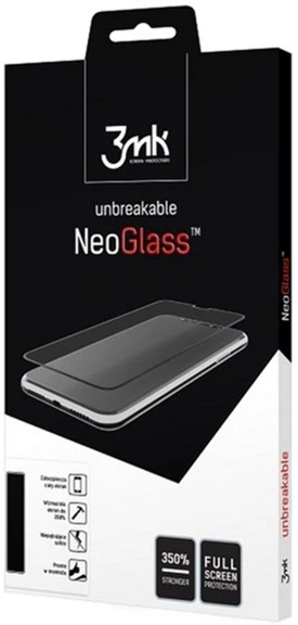 Szkło ochronne 3MK NeoGlass dla iPhone X/Xs Czarny (5903108205917) - obraz 1