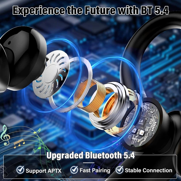 Bluetooth-гарнітура Atheewon U8 (my-17125) - Фото 3 Bluetooth-гарнітура Atheewon U8 (my-17125) - изображение 3