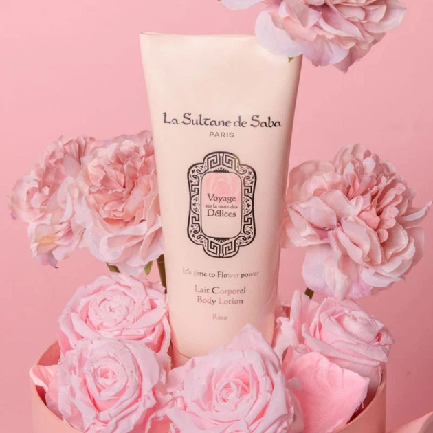 Молочко для тела с розой La Sultane de Saba Body Lotion Rose, 200 мл 3700448606075 - изображение 2