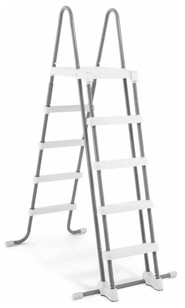 Каркасный круглый бассейн Intex 26340 с полным комплектом 732х132 см на 47241 л серый - изображение 5