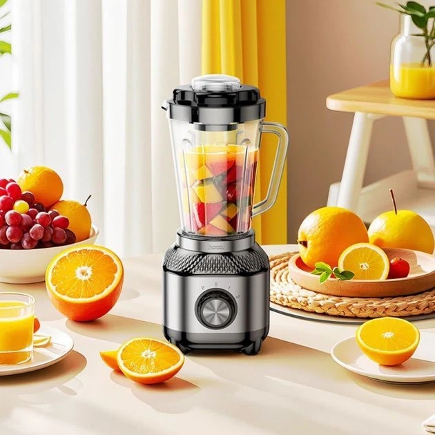 Блендер Hoco HE32 Juicer (600 Вт, 1,8 л чаша, 2 скорости) — Черный (785099) - Фото 6 Блендер Hoco HE32 Juicer (600 Вт, 1,8 л чаша, 2 скорости) — Черный (785099) - изображение 6