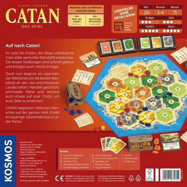 Настільна гра Kosmos Catan 684655 (4002051684655) - зображення 2