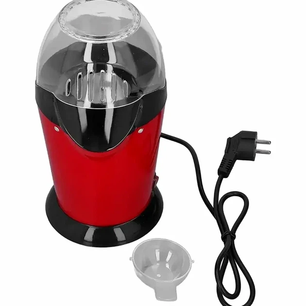 Апарат для попкорну 1200Вт 220В червоний Popcorn Maker MA-6 для виготовлення попкорну - Фото 8 Апарат для попкорну 1200Вт 220В червоний Popcorn Maker MA-6 для виготовлення попкорну - зображення 8