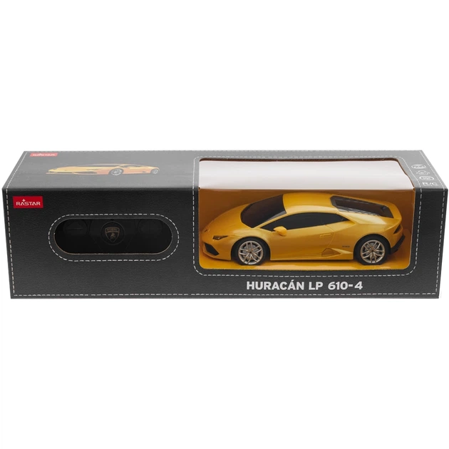 Машинка Rastar Lamborghini Huracan LP610-4 1:24 Жовтий - зображення 8