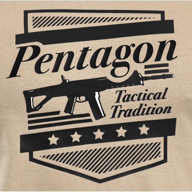 Футболка Pentagon Ageron T-Shirt ACR L Khaki - Фото 6 Футболка Pentagon Ageron T-Shirt ACR L Khaki - изображение 6