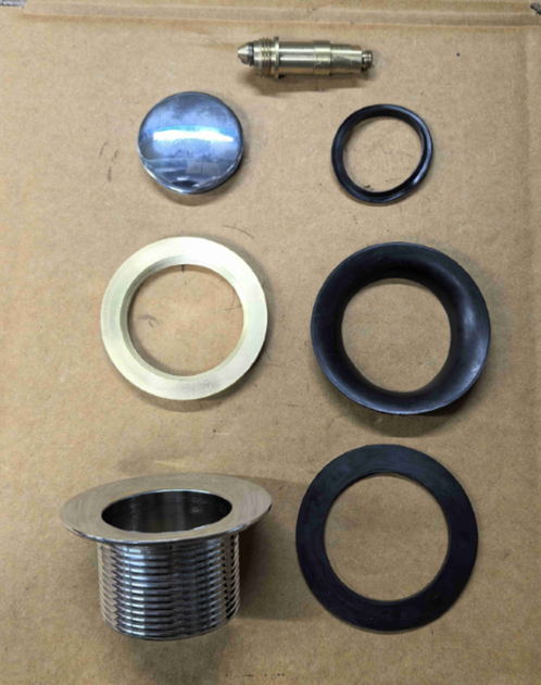 Донний клапан для ванни Koer PW-06-01 1 1/2'' автоматичний СLICK-СLACK (Колір хром) (KR5799) ( 10645 ) - зображення 13