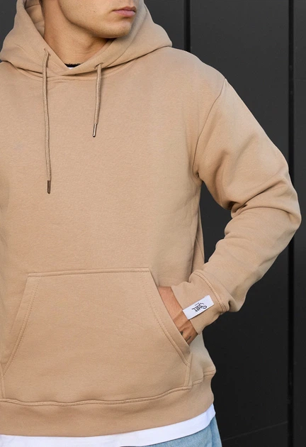 Худі Staff beige basic fleece XXL - зображення 3