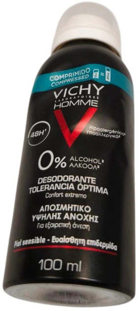 Дезодорант Vichy Homme оптимальний комфорт чутливої шкіри 100 мл (3337875703154) (955555916042326) - Уцінка - зображення 2