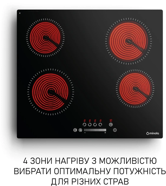 Варочная поверхность электрическая Minola MHS 6071 TBL - изображение 3