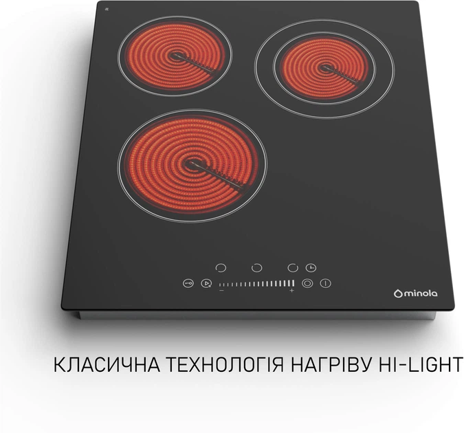 Варочная поверхность электрическая Minola MHS 4274 TBL - изображение 5