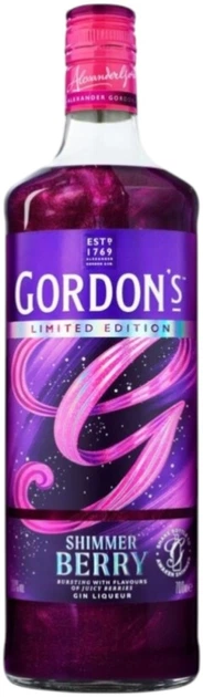 Лікер Gordon's Shimmer Berry 0.7 л 20% (5000289939447) – фото