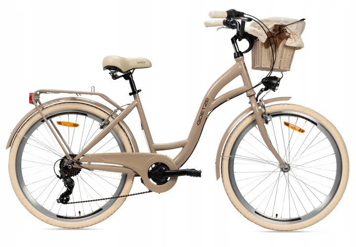 Жіночий Міський Велосипед Goetze 26 Light Жіночий Shimano Basket - изображение 3