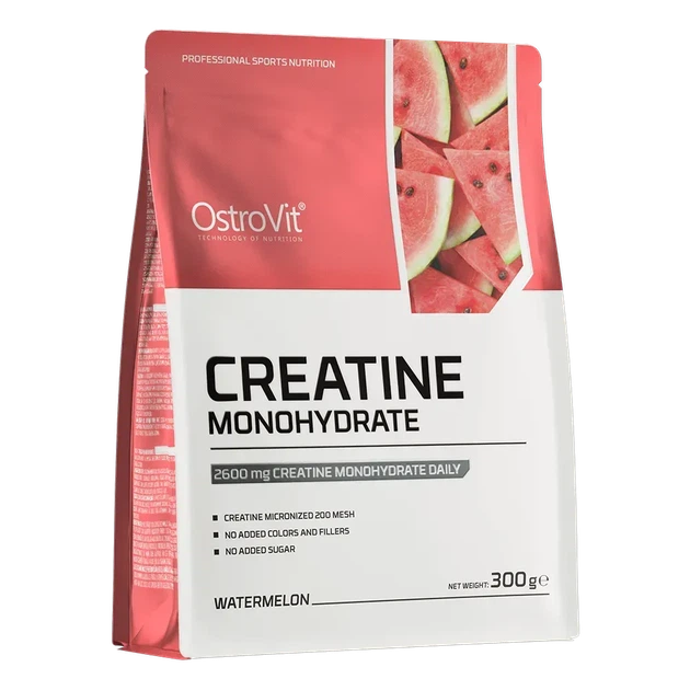 Креатин моногидрат OstroVit Creatine Monohydrate 300 г Арбуз - Фото 1 Креатин моногидрат OstroVit Creatine Monohydrate 300 г Арбуз - изображение 1