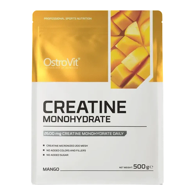 Креатин моногідрат OstroVit Creatine Monohydrate 500 г Манго - зображення 2