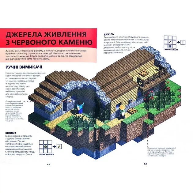 Книга Артбукс Minecraft Довідник Червоного каменю (9786177688302) - зображення 7
