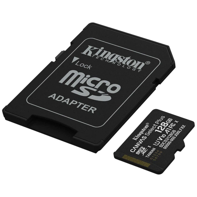 Карта памяти Kingston Canvas Select Plus, 128 Гб. - 632513 - изображение 2
