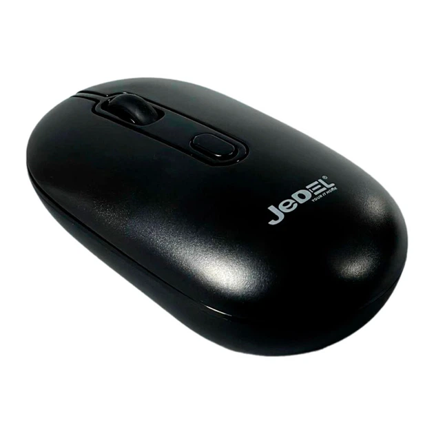 Беспроводная мышь Jedel WD133, BT5.0, 2.4G, 800-1600DPI, 400mAh, black - изображение 2