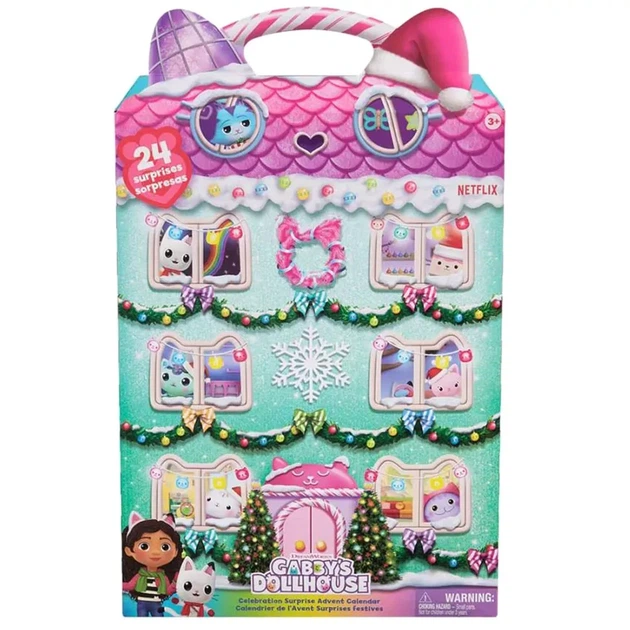 Адвент-календарь Gabby's Dollhouse Праздничный сюрприз (SM36245/6071068) - Фото 8 Адвент-календарь Gabby's Dollhouse Праздничный сюрприз (SM36245/6071068) - изображение 8