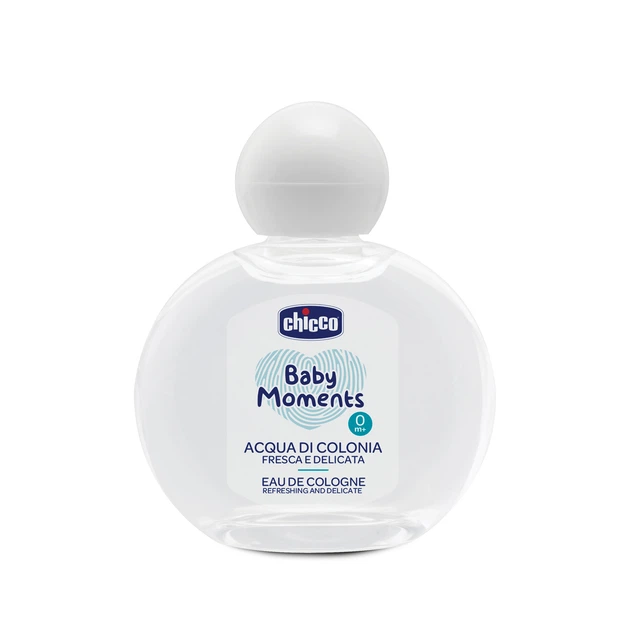 Одеколон детский освежающий Chicco Baby Moments, 100 мл (10599.00) - Фото 4 Одеколон детский освежающий Chicco Baby Moments, 100 мл (10599.00) - изображение 4