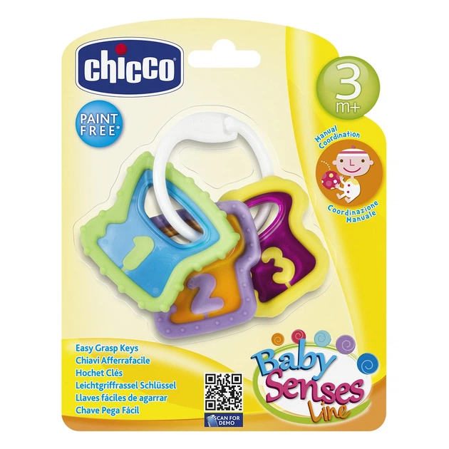 Іграшка-брязкальце Chicco "Ключики" (05953.00) - зображення 2