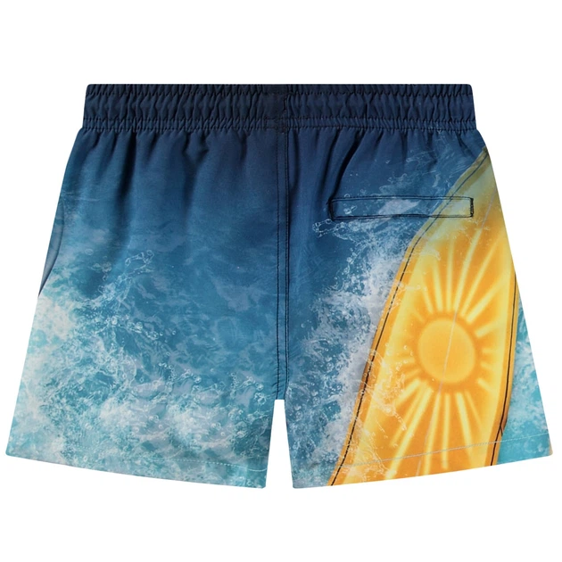 Пляжные шорты Molo Niko Surf Art Blue Chill, цвет синий, размер 122/128 (8S25P403.3802) - изображение 6
