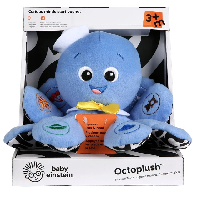 Іграшка музична Baby Einstein "Octoplush" (30933) - Фото 8 Іграшка музична Baby Einstein "Octoplush" (30933) - зображення 8