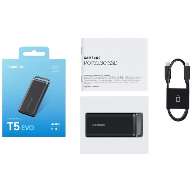 SSD диск Samsung T5 EVO, 2 Тб. - 605796 - Фото 5 SSD диск Samsung T5 EVO, 2 Тб. - 605796 - изображение 5