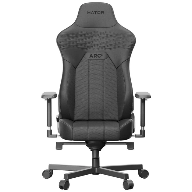 Крісло для геймерів Hator Arc 3 XL PU, Чорний - 700596 - зображення 2
