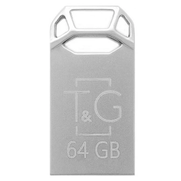 USB Flash T&G Metal 110, 64 Гб., Срібний - 318935 - Фото 2 USB Flash T&G Metal 110, 64 Гб., Срібний - 318935 - зображення 2